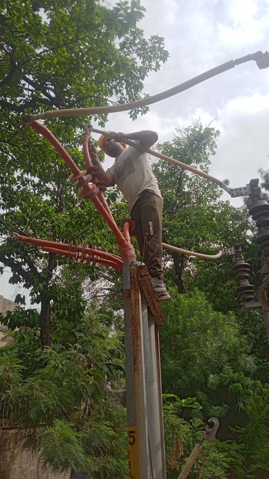 Power supply not restored even after two days; population of 50,000 affected.