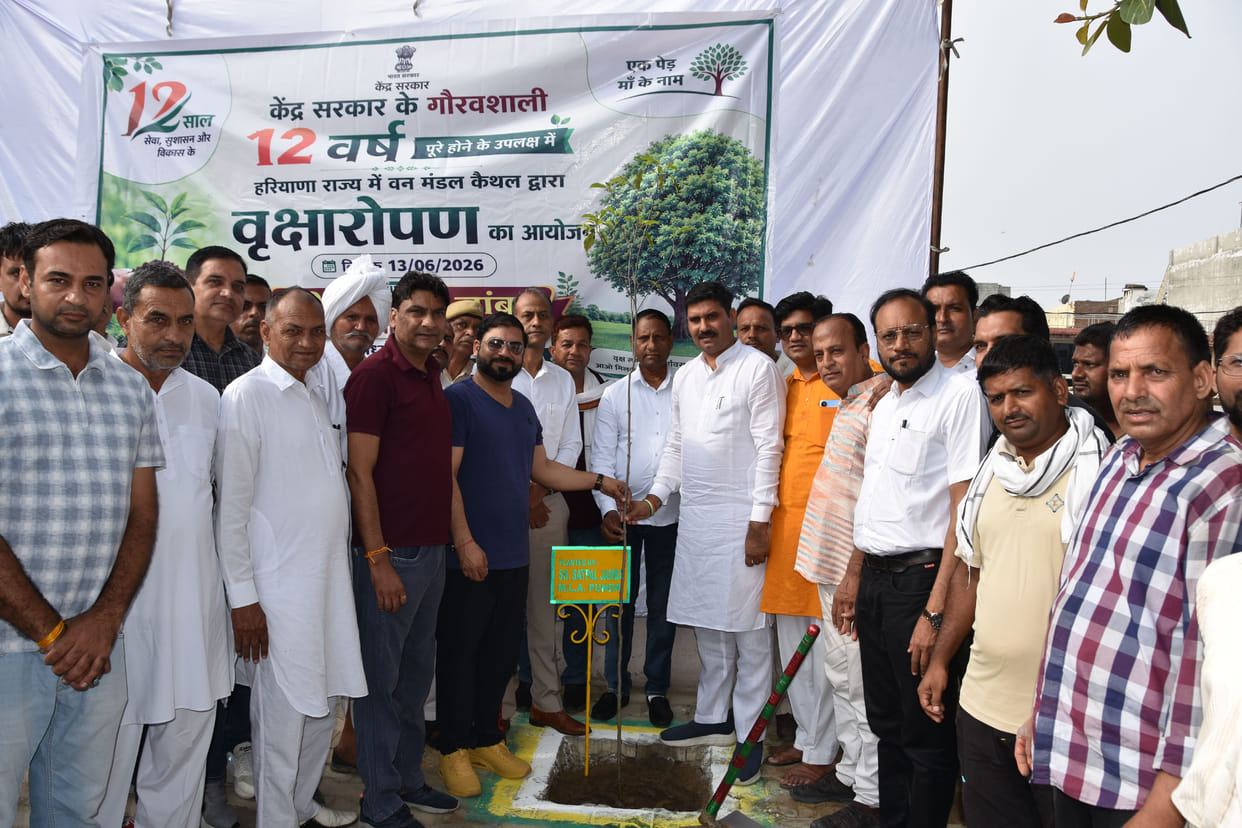 Trees and plants are the foundation of our lives: MLA Jamba