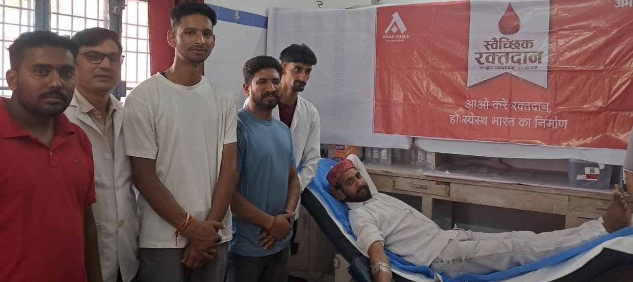 Youth Donate Blood on World Blood Donor Day