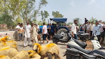Power outage in Dharsool village for four days; villagers stage two-hour road blockade