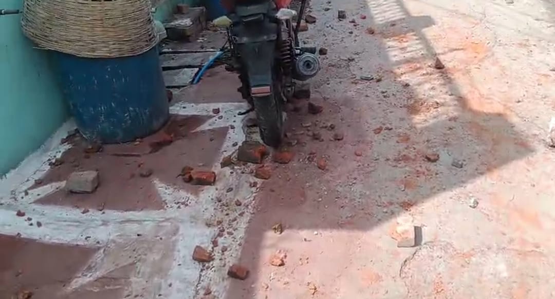 Police Parade Two Accused in Khajri Mohalla Stone-Pelting Case