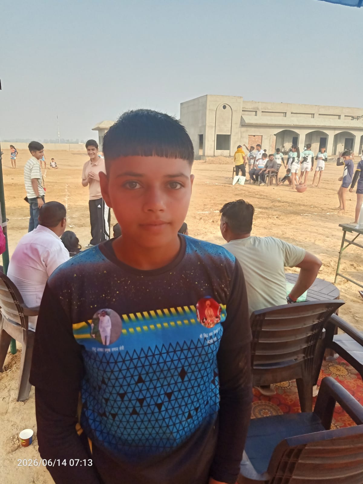 Kusum, a Kabaddi player, reached the state level