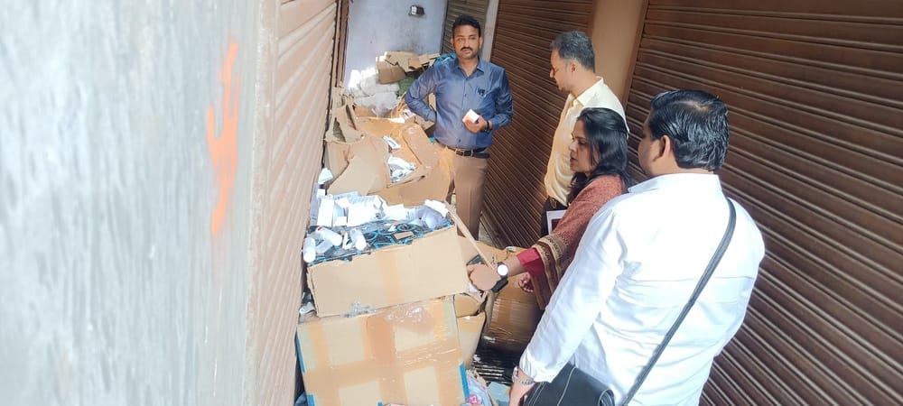 Medicines worth crores found in sealed warehousesMedicines worth crores found in sealed warehouses