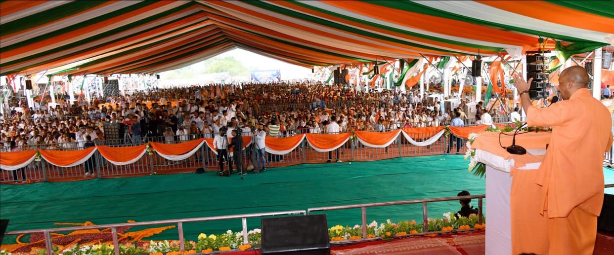 CM Yogi has set the stage for the electoral battle; his address focused on women and the youth