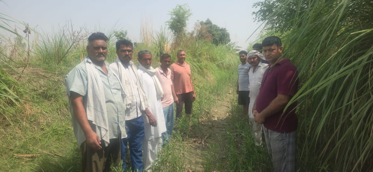 Canal water is not reaching the last end of Bahalba Minor