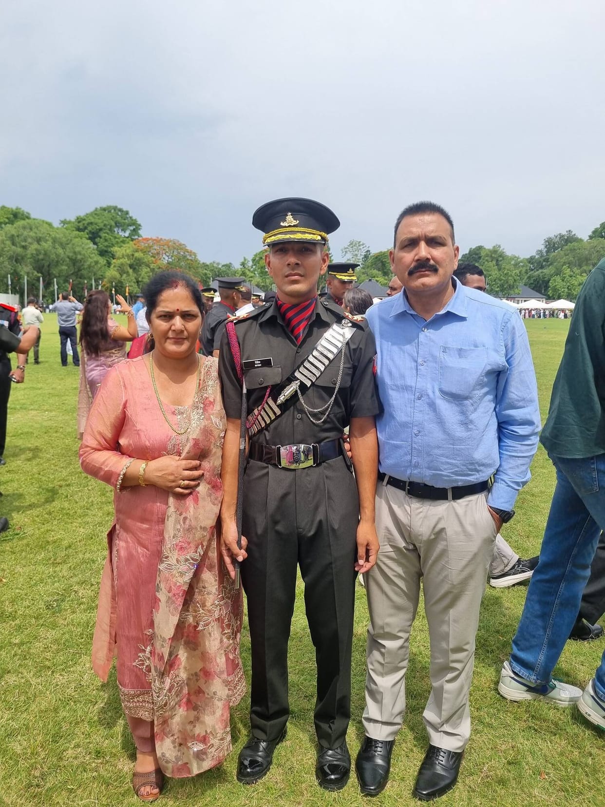 Ratish from Balh becomes a Lieutenant in the Army.