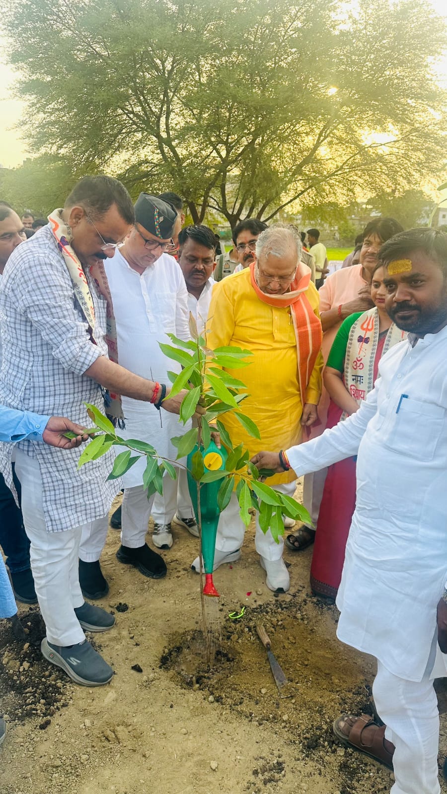 The third 'Namo Van' will be developed on the Sarang Talab land reclaimed from illegal encroachment, with 40,000 saplings to be planted.