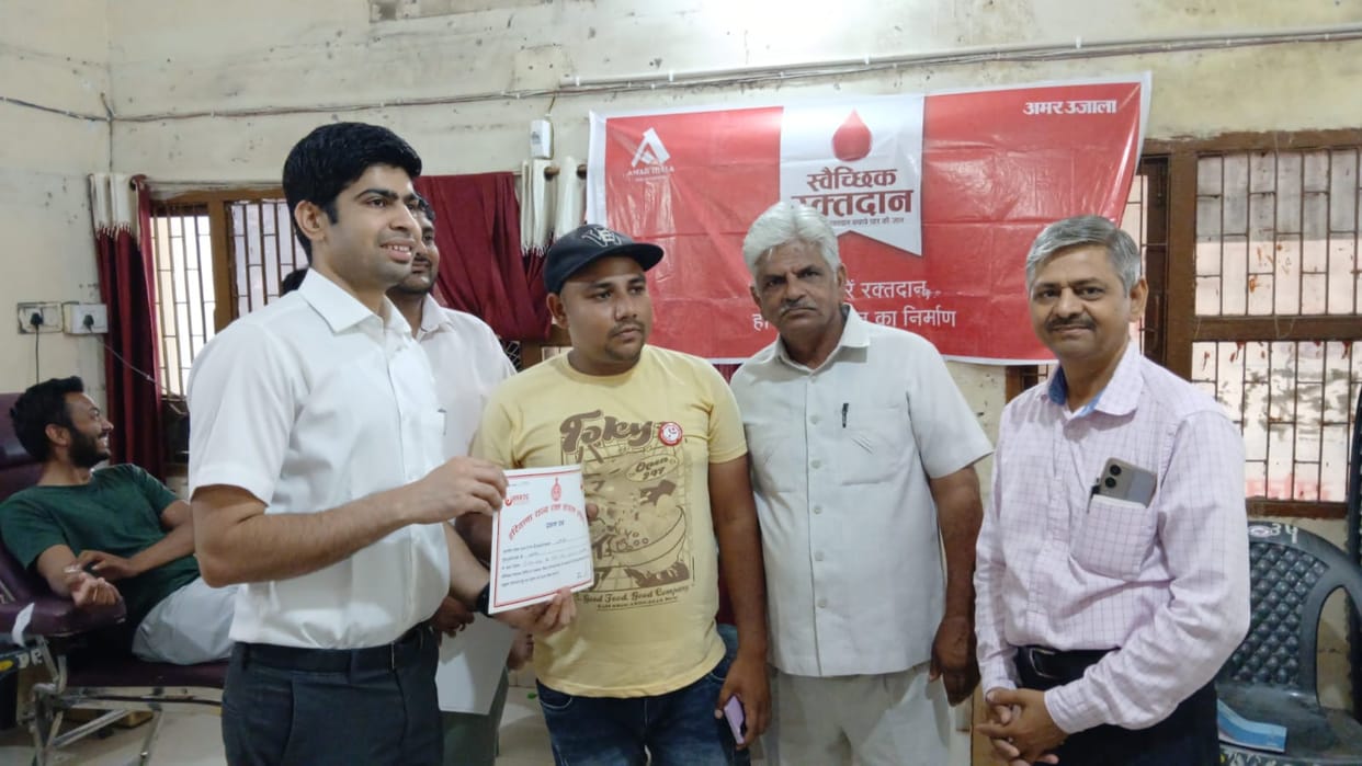 A unit of blood can give a new lease of life to someone in need: DC