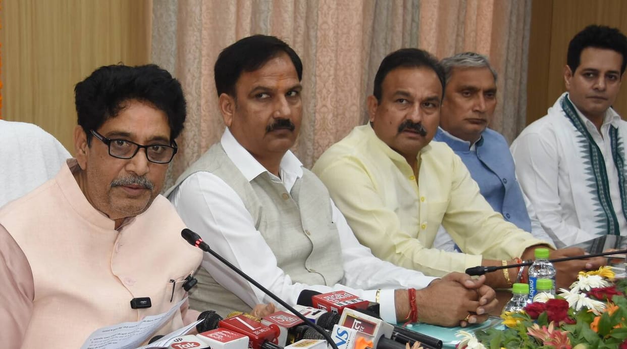 Minister-in-charge lists achievements as BJP government completes 12 years.