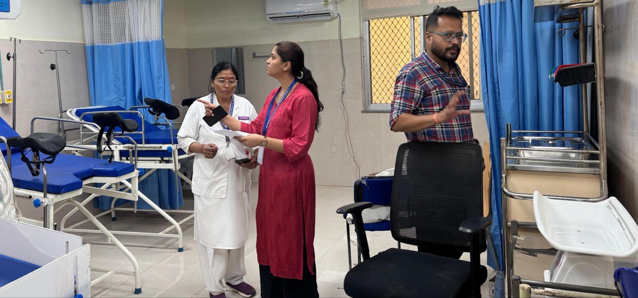 The sounds of a newborn's cries will now echo in the medical college
