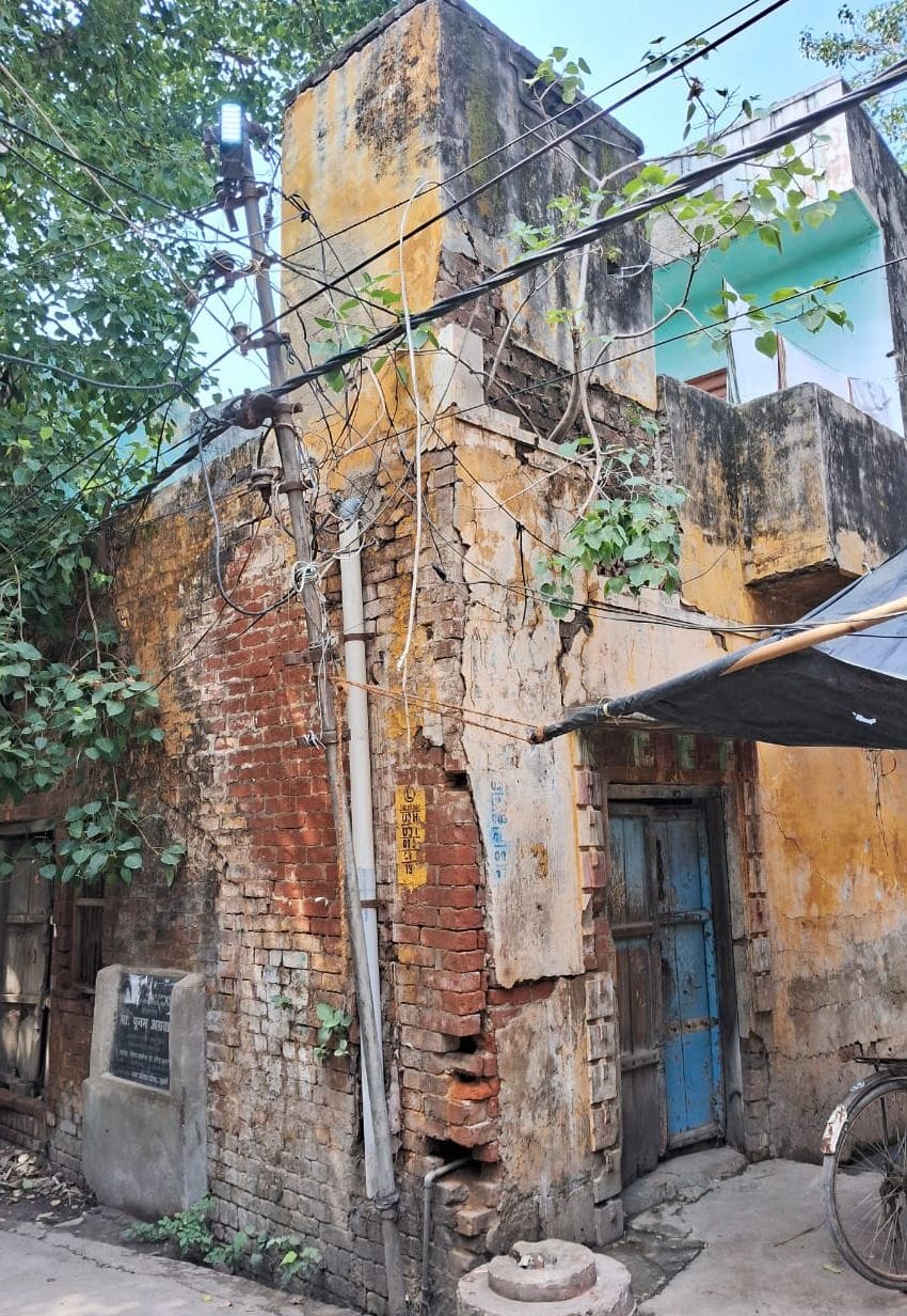 Dilapidated buildings can pose a threat to lives during storms and rain.