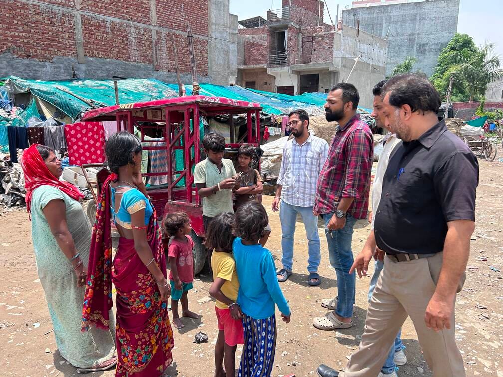 Teams reached approximately 30,000 households; 157 children were found to have missed their previous dose.