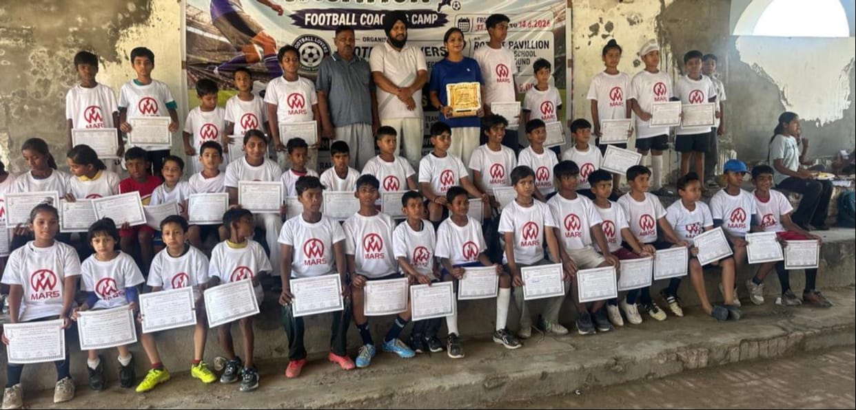 Players displayed their mettle in the friendly match.