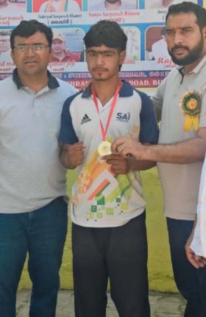 Arun won a bronze medal in boxing.