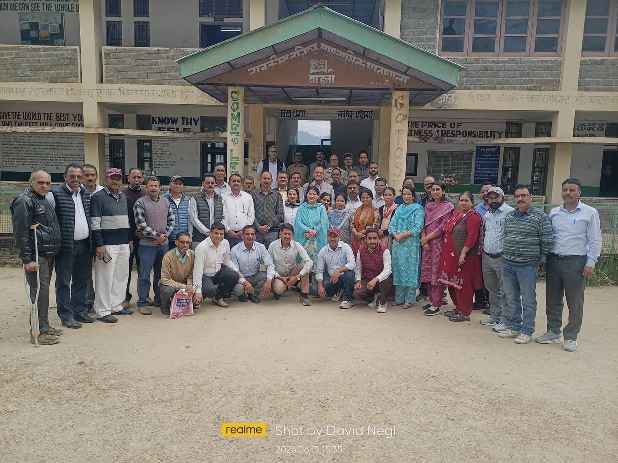 A cluster meeting was held at Bahali School
