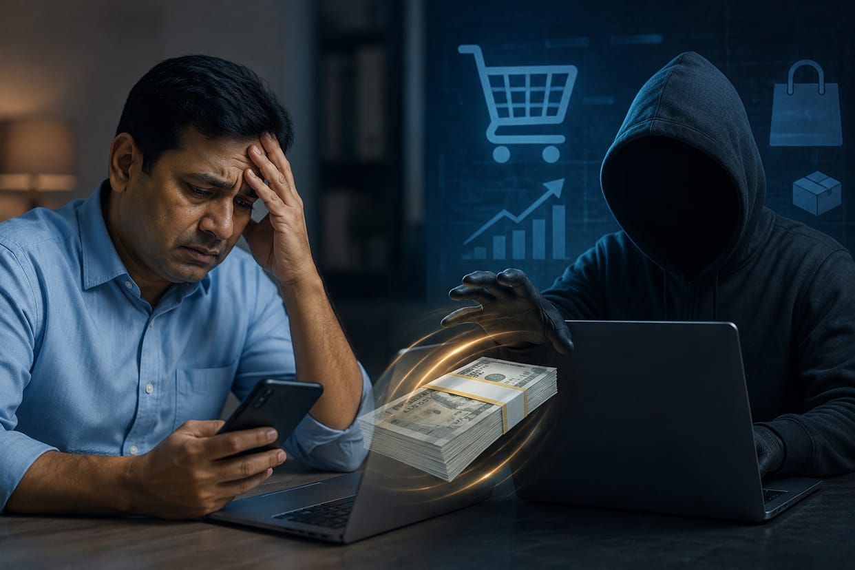 Swindled 25 lakh rupees by promising profits
