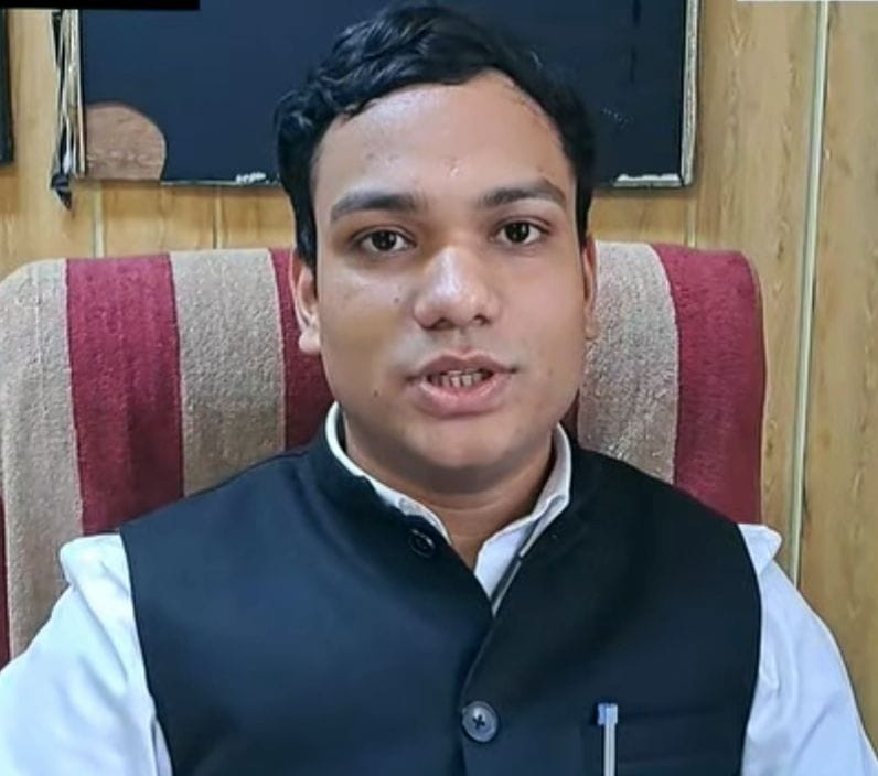 HAS officer Ankush Kumar has assumed charge as the Block Development Officer of Rampur