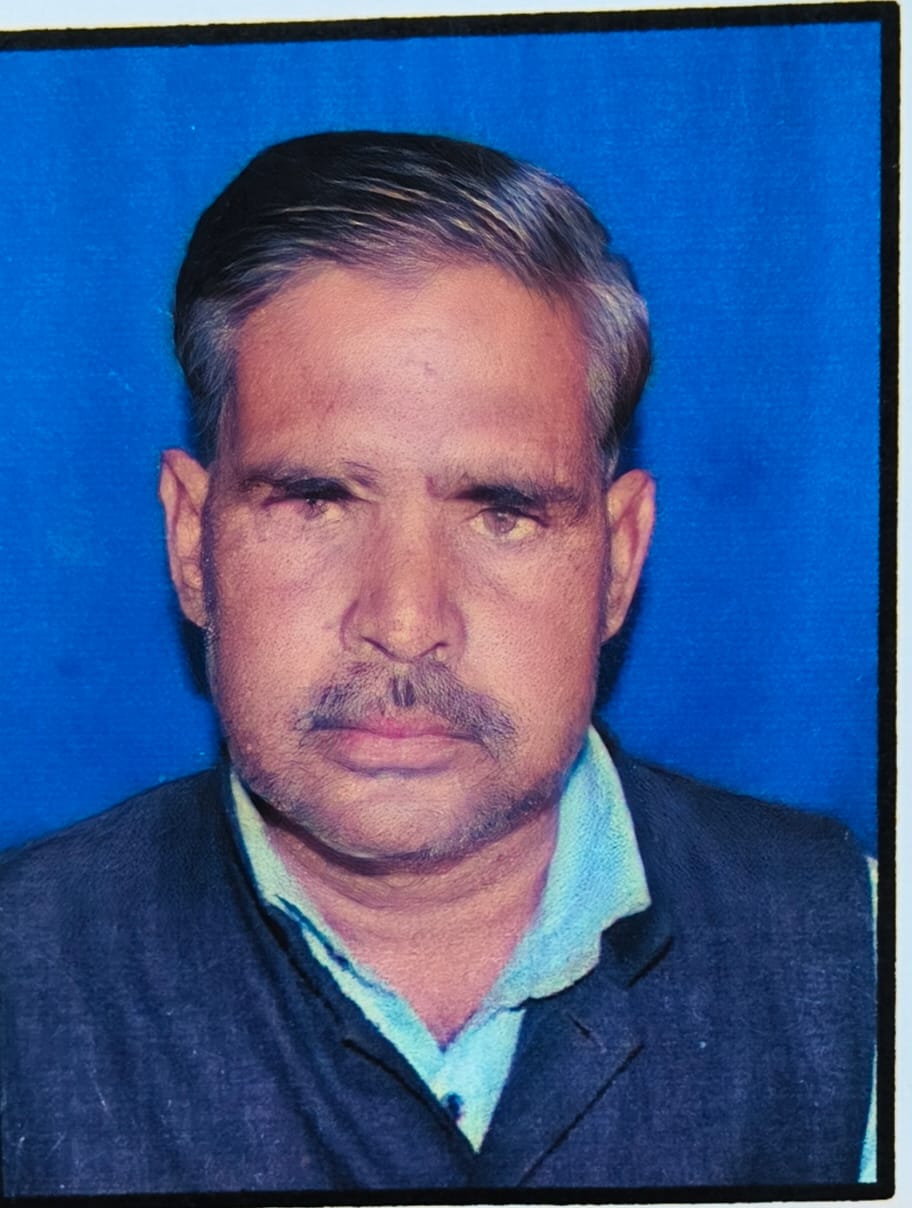 Farmer killed after being hit by a vehicle while crossing the road.