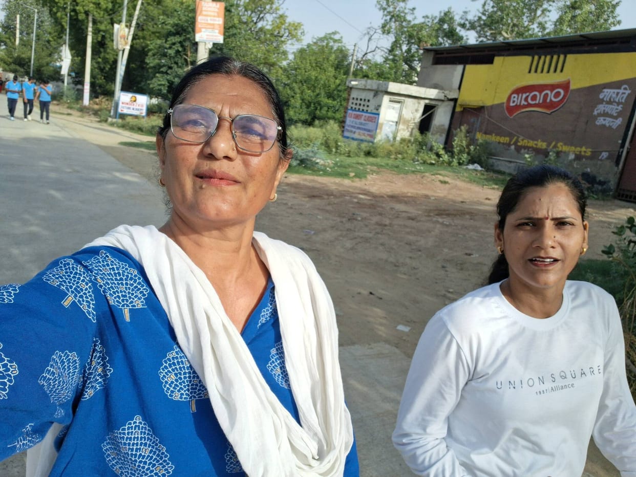 62-year-old Krishna embodies the saying that age is just a number.