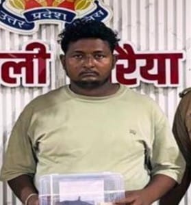 Nafees, a history-sheeter with 28 cases against him, arrested.