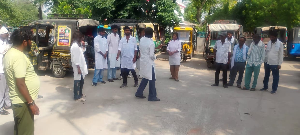 Citizens made aware through street plays.