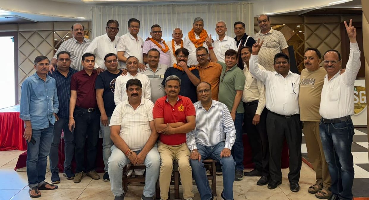 Anil becomes President of the Traders' Association for the third time.
