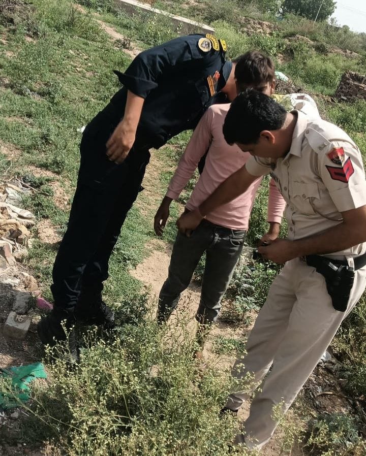 Police and commando teams conducted a search operation.