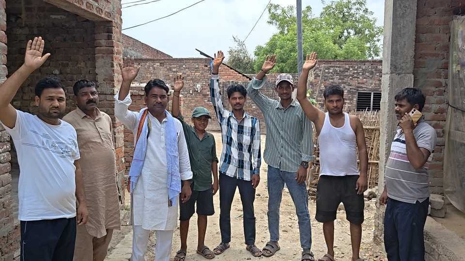 Outrage over shoddy interlocking construction; citizens stage protest