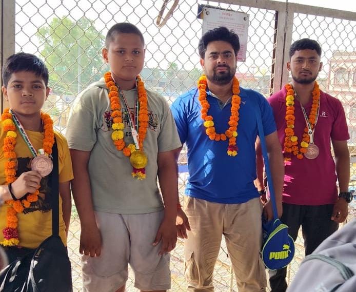 Gold for Arjit; bronze medals for Mayank and Vivek.