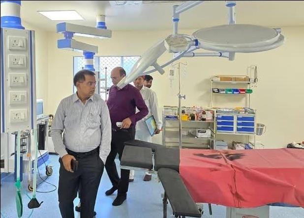44 doctors and staff absent, oxygen supply halted, and the operation theatre found closed.