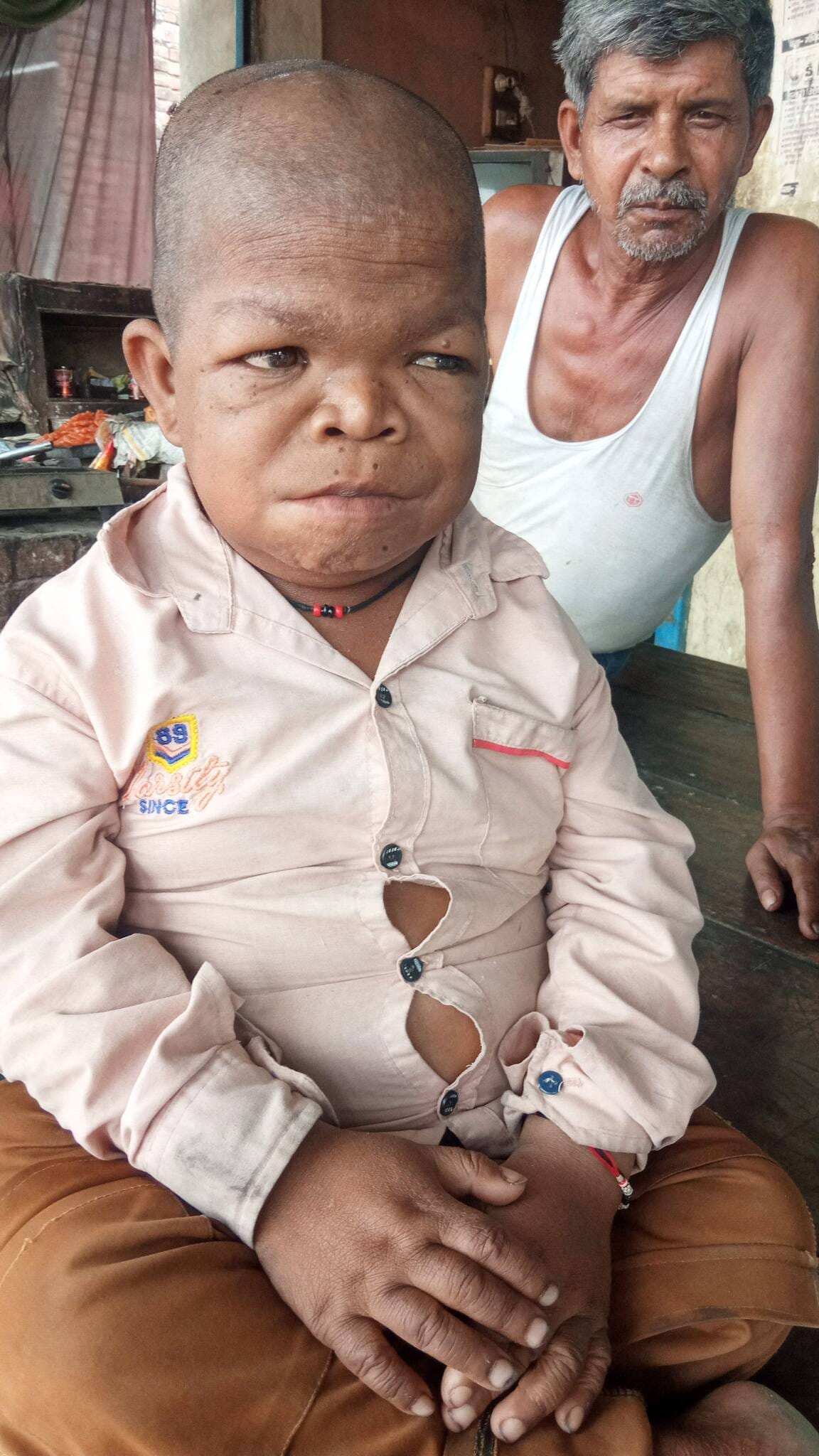 Family members of a villager deprived of government schemes have pleaded for help