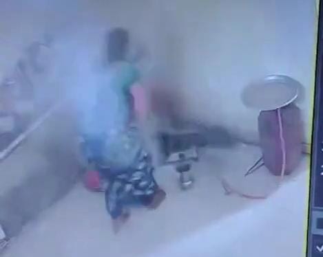 Pressure cooker explodes while cooking lentils in hostel; woman scalded; incident recorded on CCTV