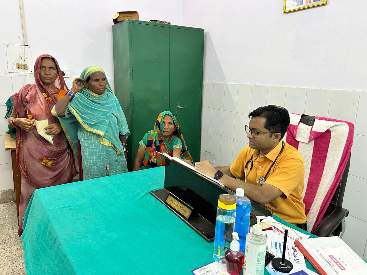 Due to change in weather, patients increased in Arogya Mela, 1395 got treatment.