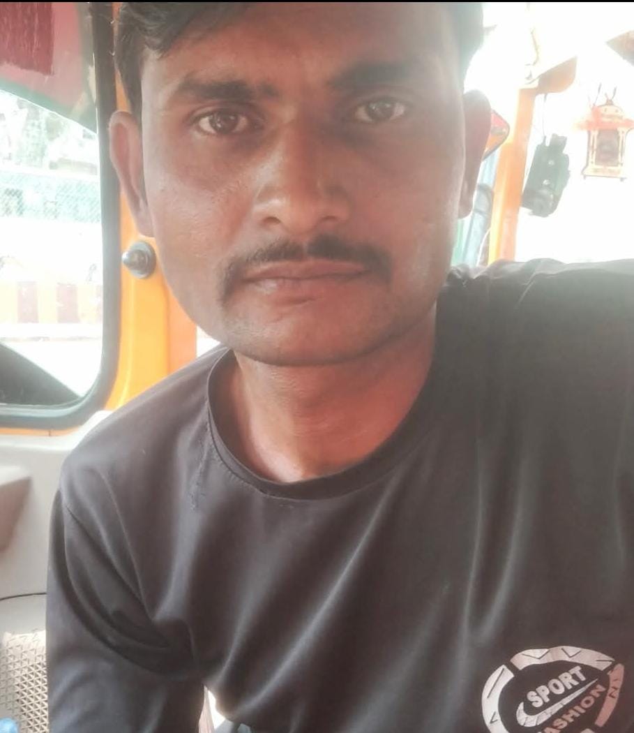 Stuck head out to vomit; killed after being hit by a dumper truck.