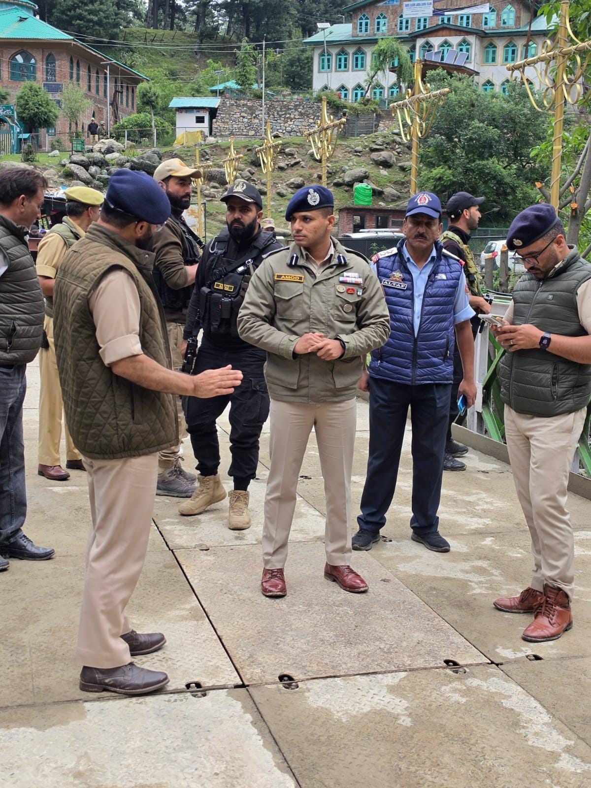 Srinagar, SSP Anantnag, Aamod Ashok Nagpure, Security Review Meeting, AmarnathYatra