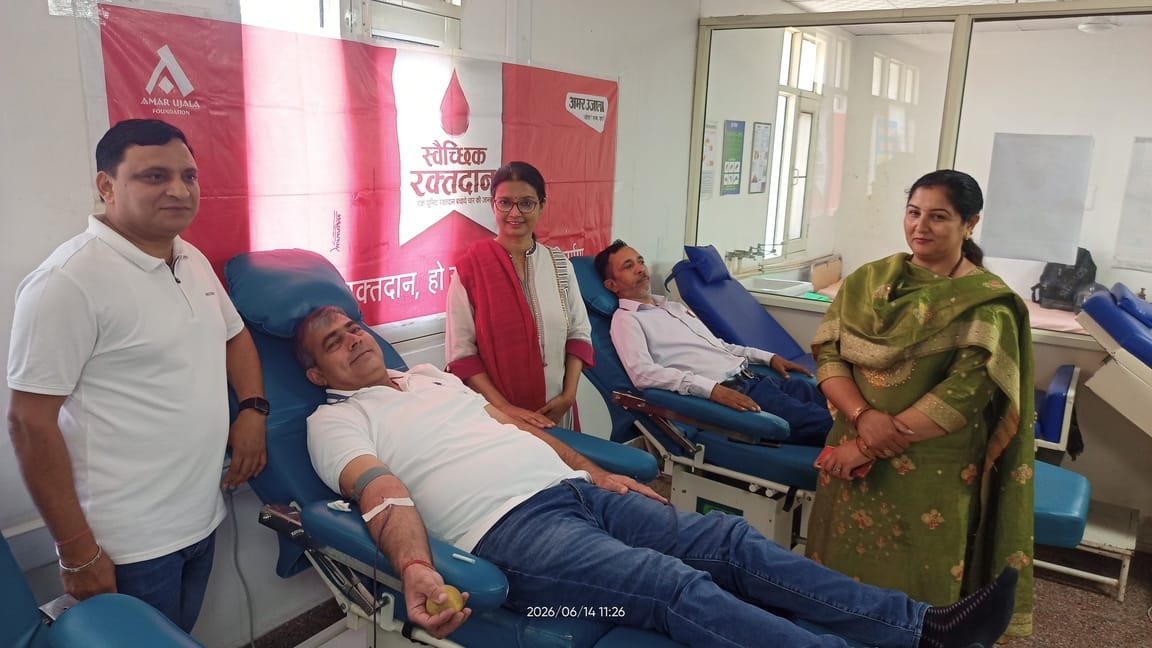 48 units of blood donated at the camp