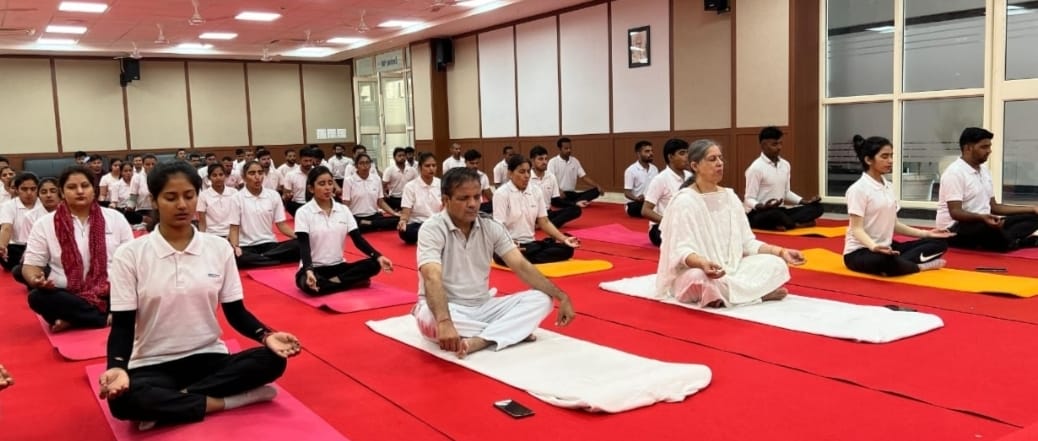 CBLU students will organize yoga camps at 40 locations.