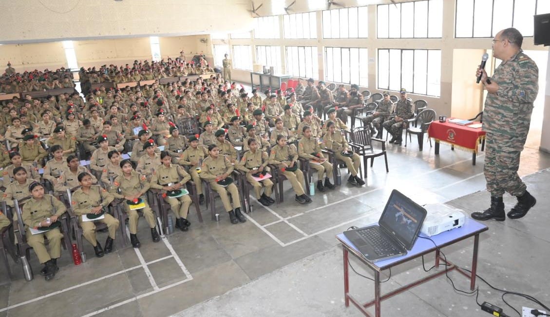 Cadets were apprised of the importance of discipline and dedication