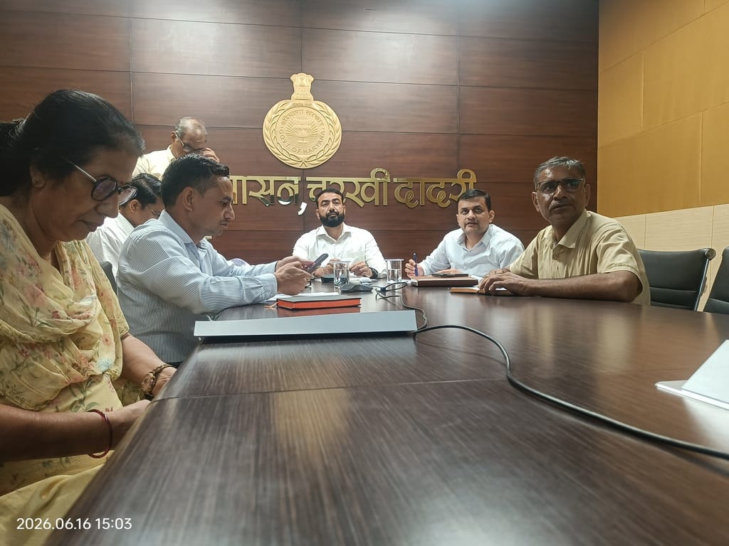 Meeting held regarding SIR; instructions issued to prioritize the work
