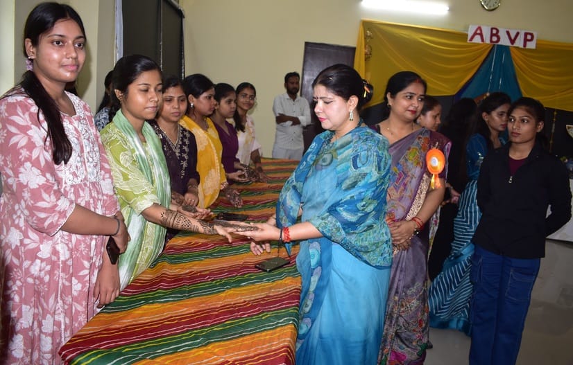 This event was held under the leadership of ABVP office-bearer Dr. Nisha Pandey.