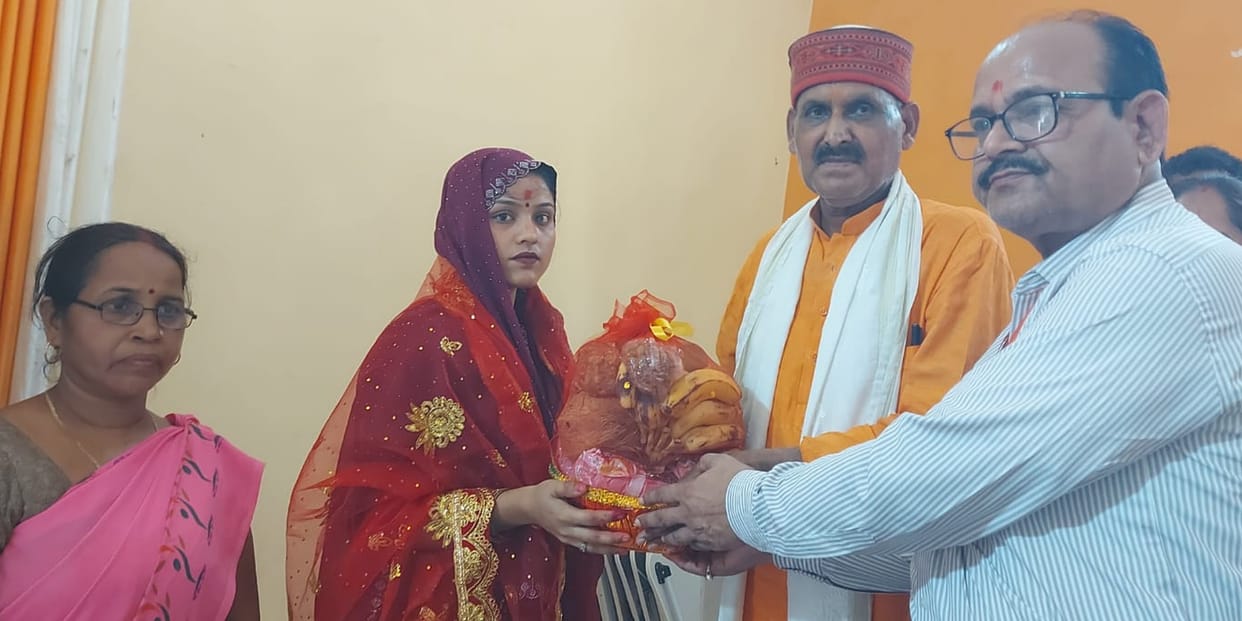 Symbolic keys to the houses were handed over to 22 beneficiaries