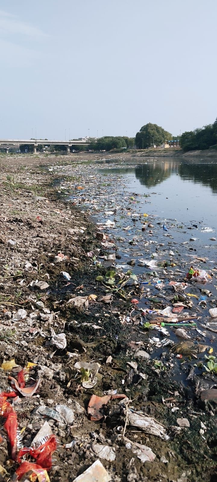 Open drains, silt accumulated at the bottom of the Gomti, and a flawed STP system have become the river's enemies.