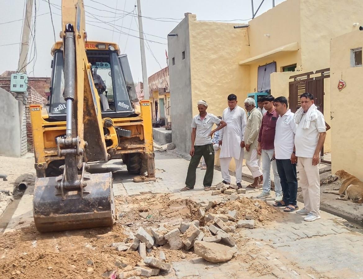 Public Health Department disconnects 13 illegal drinking water connections in Hasan village.