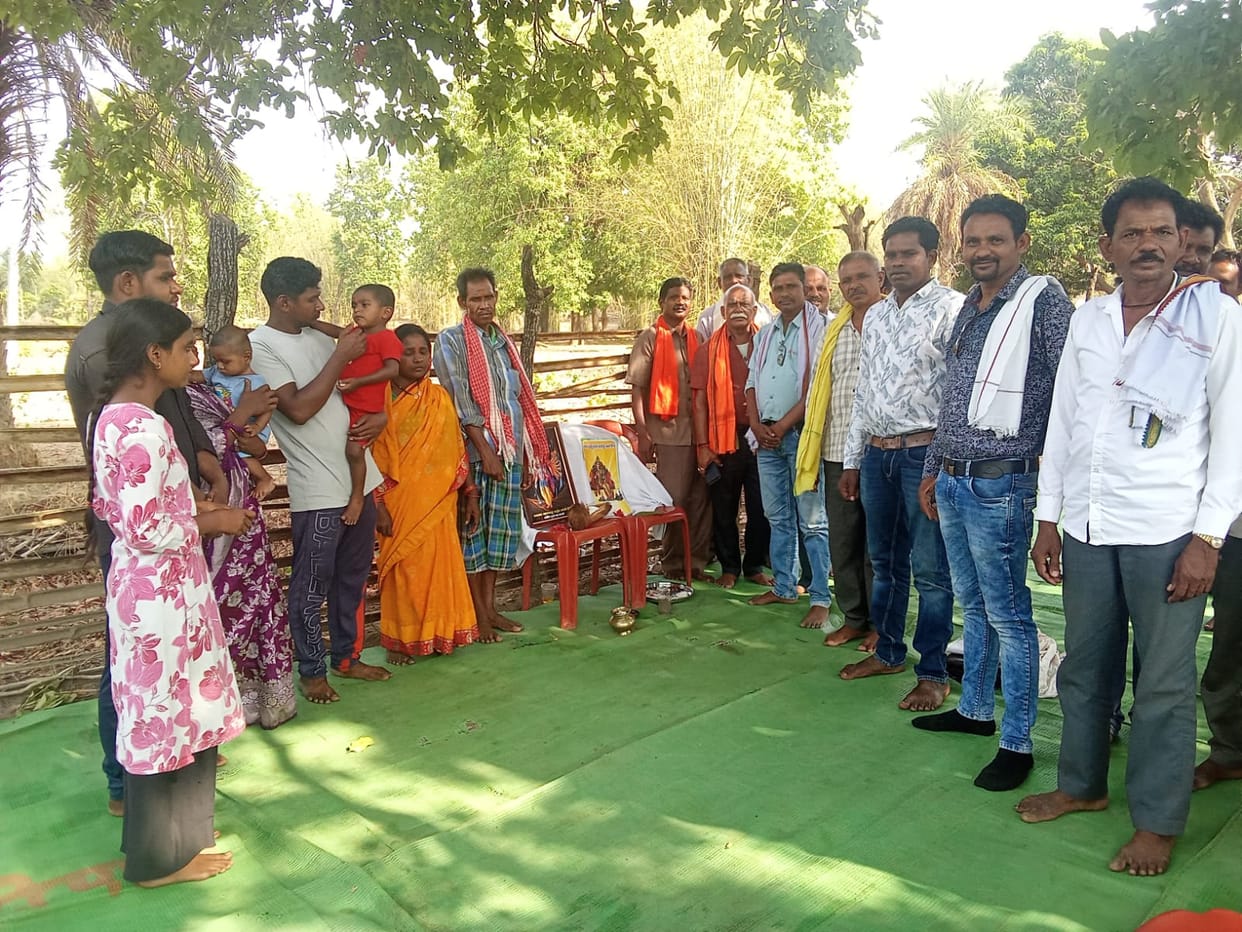 Tulsiram renounced Christianity and returned to his original faith