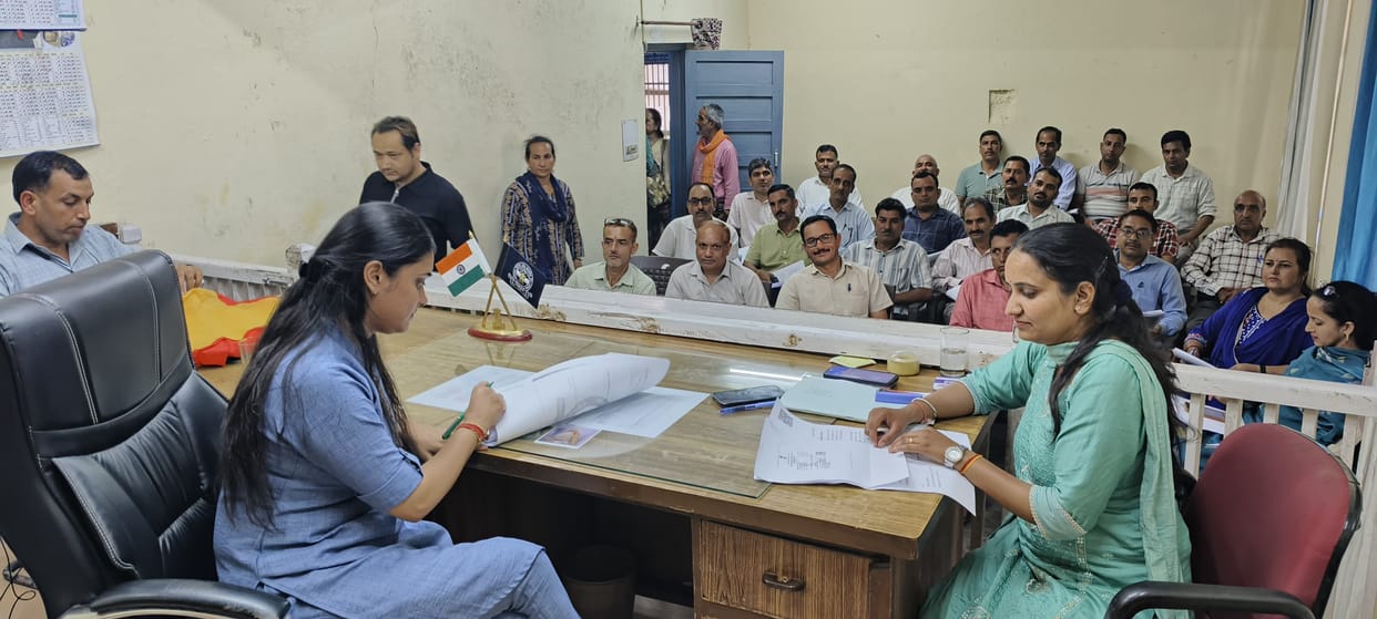 Appointment orders and identity cards issued for the census.