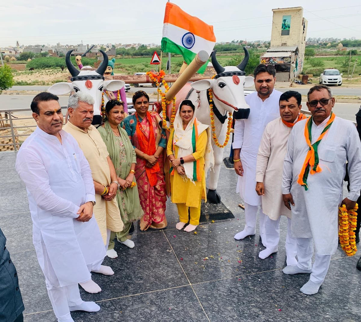 Kaithal News: गांव कैलरम में भाजपा प्रदेशाध्यक्ष का हुआ नागरिक अभिनंदन