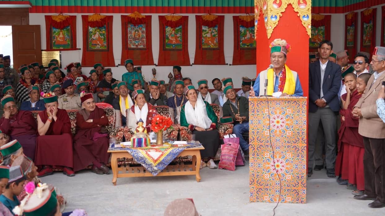 Gifted a Self-Help Group building to Rarang