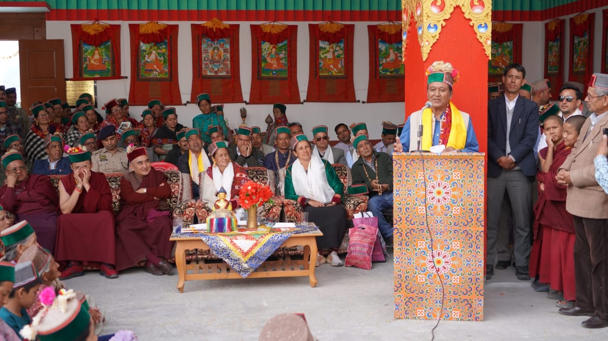 Gifted a Self-Help Group building to Rarang