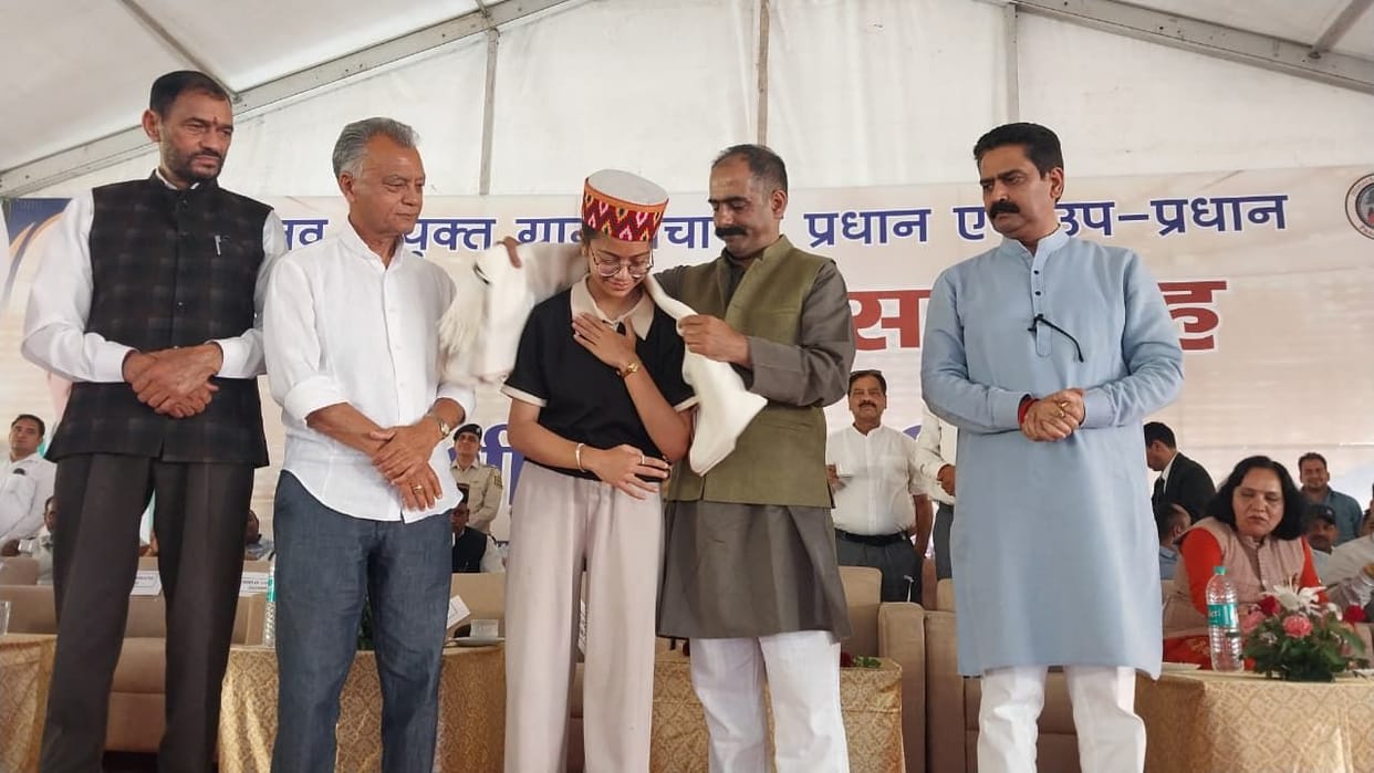 Meritorious Class 10 student Alisha becomes Mandi's DC for a day.