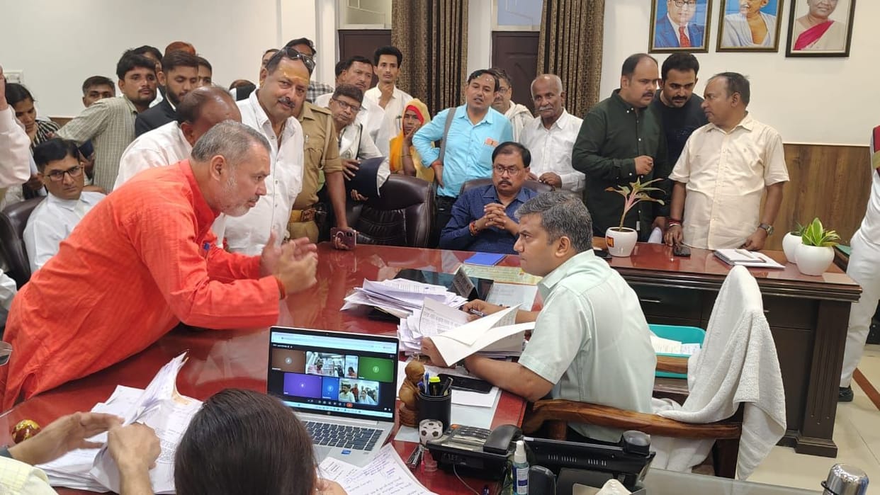 Drains will be constructed on both sides of the highway in Samhai